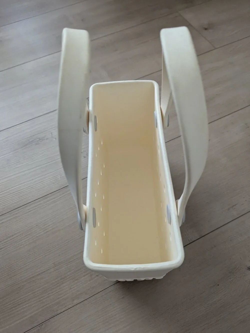 Bitty Bogg Bag Small Tote White EVA Beach Waterproof Compact